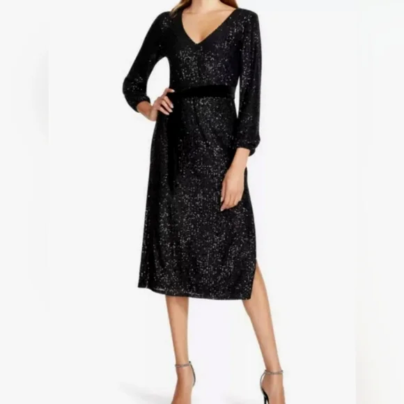 betsey johnson black cocktail dress Women's Midnight Bloom Dress in Black | Size Small
